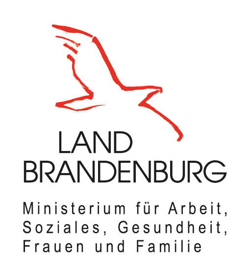 Logo Land Brandenburg Ministerium für Arbeit, Soziales, Gesundheit, Frauen und Familie